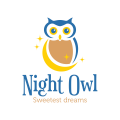 логотип Ночная сова
