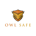貓頭鷹的安全Logo