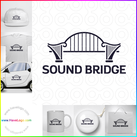 логотип Звуковой мост - 66271