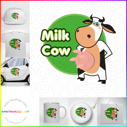 логотип корова - 16868
