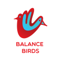 логотип птицы