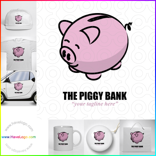 購買此豬logo設計4786