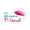 логотип зонт