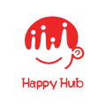 логотип счастливы