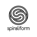 логотип спиралевидный