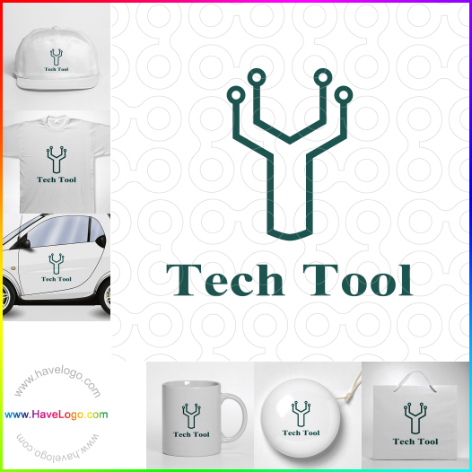 логотип технический инструмент - 64001