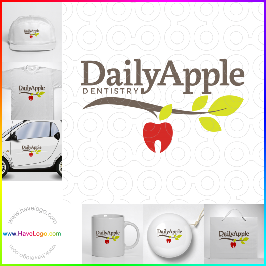 логотип яблоко - 53983