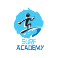 冲浪学校Logo